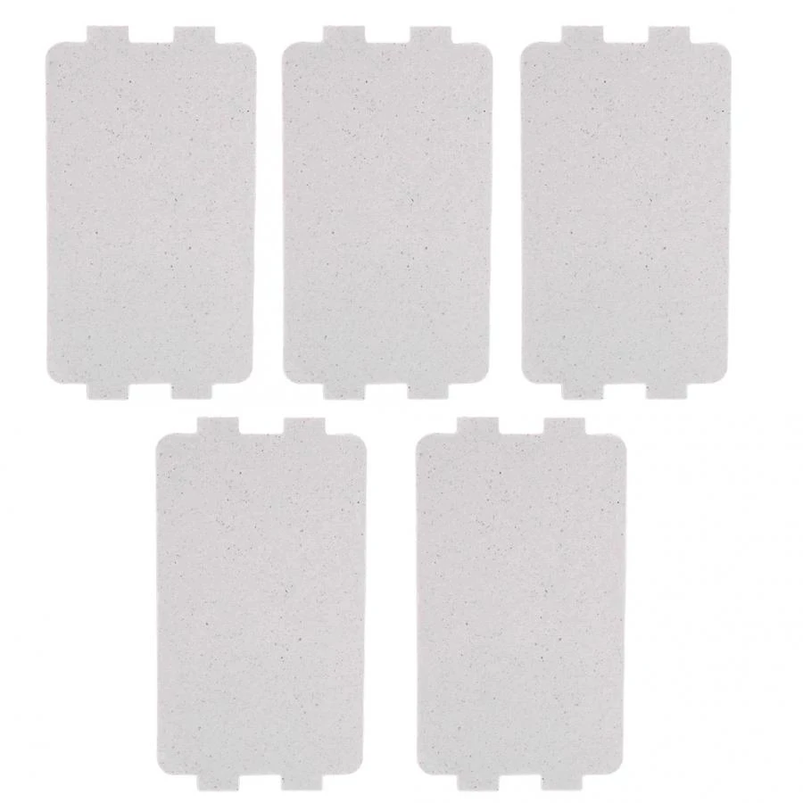 5PCS Microwave Oven Mica Plate Sheet 116*64 MM Replacement Part  For Midea N05 20 Accessory  For Using In Home Appliances