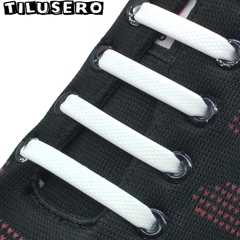 No Tie Silicone Elastic Shoelaces Of 14pcs Silicone Shoelaces For