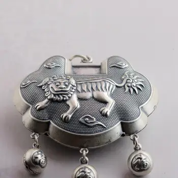 

S990silver pendant style antique style kylin