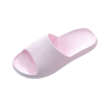 

Unisex Fashion Solid Color Slippers Beach Shoes Indoor Outdoor Flip Flops Beach Bathroom Summer Casual Slipper #4.20