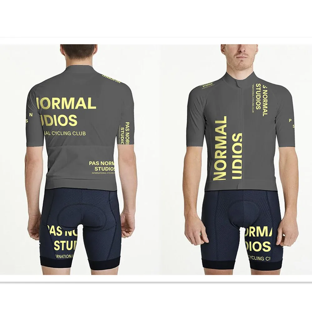 Men Cycling Short Sleeve Jersey bike shirt bib shorts suit bicycle sport Uniform 