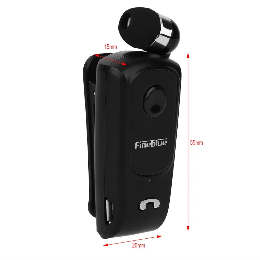 Fineblue F920 беспроводной Bluetooth держатель для наушников стиль гарнитура стерео телескопическая Bluetooth 4,0 наушники w микрофон для Xiaomi