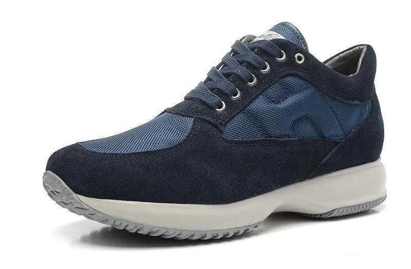 Hogan Scarpe/Лидирующий бренд; роскошные мужские кроссовки из натуральной кожи; мужская повседневная обувь из дышащего сетчатого материала; удобная прогулочная обувь