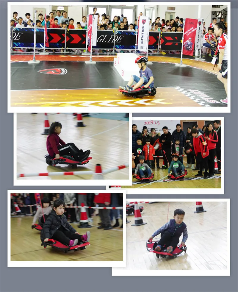 Daibot Hoverboard Skateboard 3 Wheels Self balancing Scooters 9 Inch 120W Drift Electric Tricycle Scooter With Handlebar (34)
