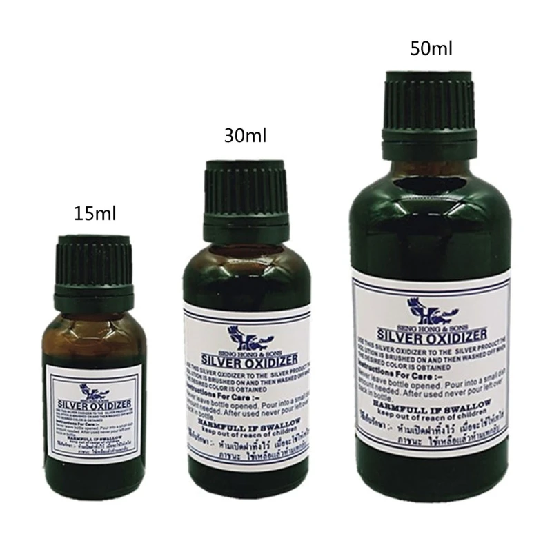 Silver Oxidizer Solutionsterling Blacken Gel Vintage Black Oxidized