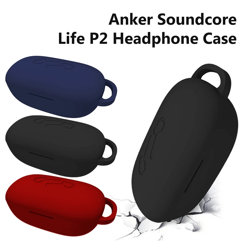 Новый Улучшенный силиконовый чехол для Anker Soundcore Life P2 TWS гарнитура защитный