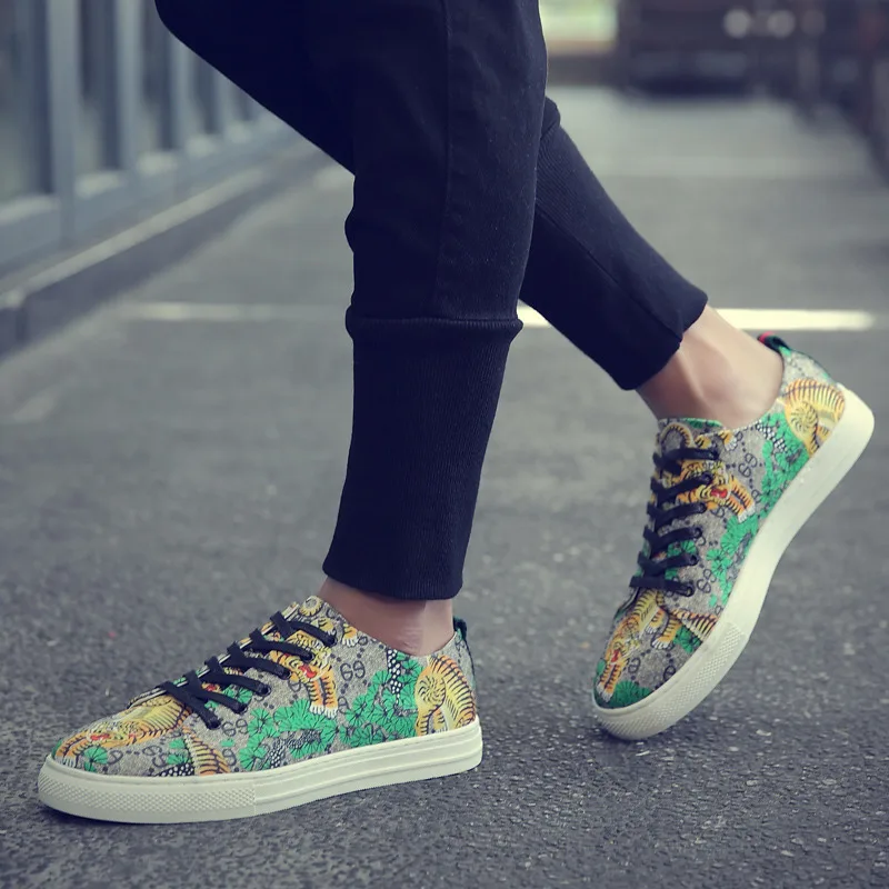 Tiger Print High Top Sneakers 6 Tiger Print High Top Sneakers 6