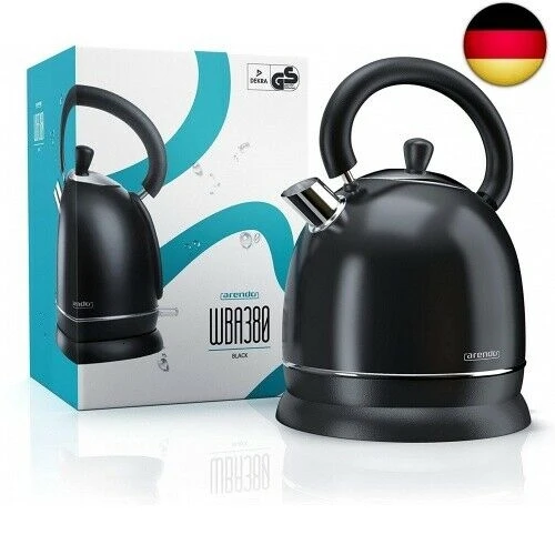 Bitterkeit Majestätisch Kopflos arendo 3000 watt edelstahl wasserkocher