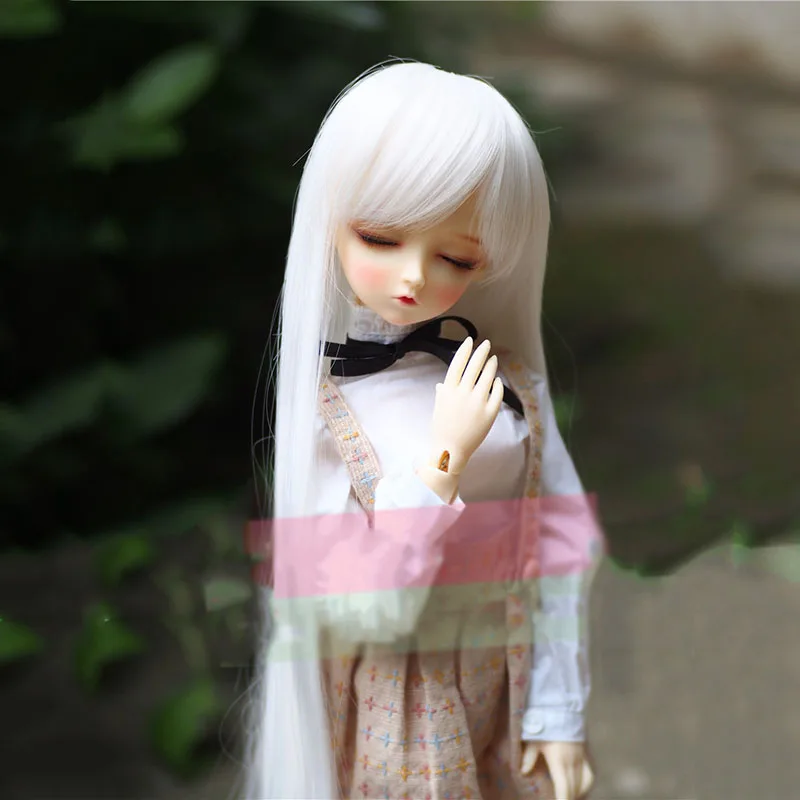 Bybrana Bjd парик Девушка несколько цветов длинные волосы 1/3 1/4 1/6 1/8 SD куклы