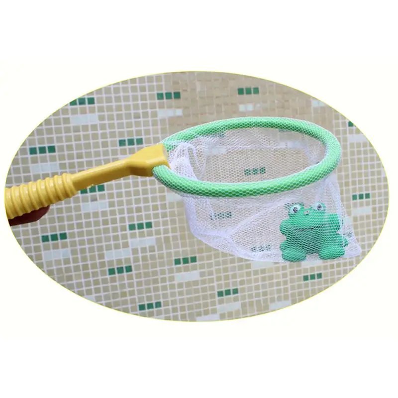 4pcs Children's Plastic Large Fishing Nets Kids Bug Bath Catcher Net Children's Explorer Kit For Kids Collecting Net Bath Toy