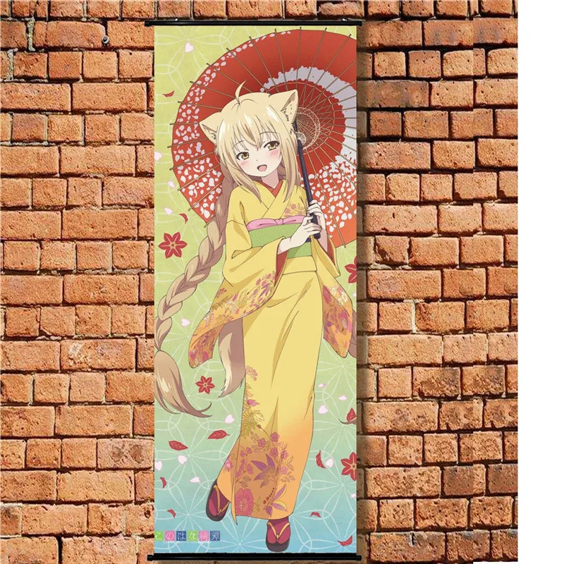 Аниме плакат konohana Kitan настенный свиток живопись художественные принты Декор для