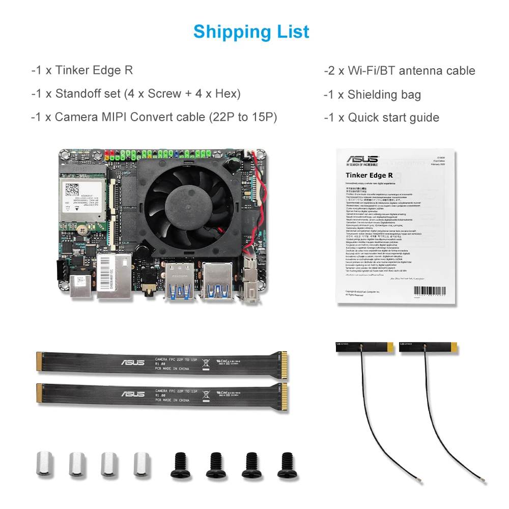 youyeetoo ASUS Tinker Edge R Single Board Computer