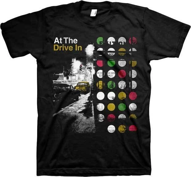 AT THE DRIVE-IN-стрит-футболка S-M-L-XL-2XL Фирменная Новинка официальный |