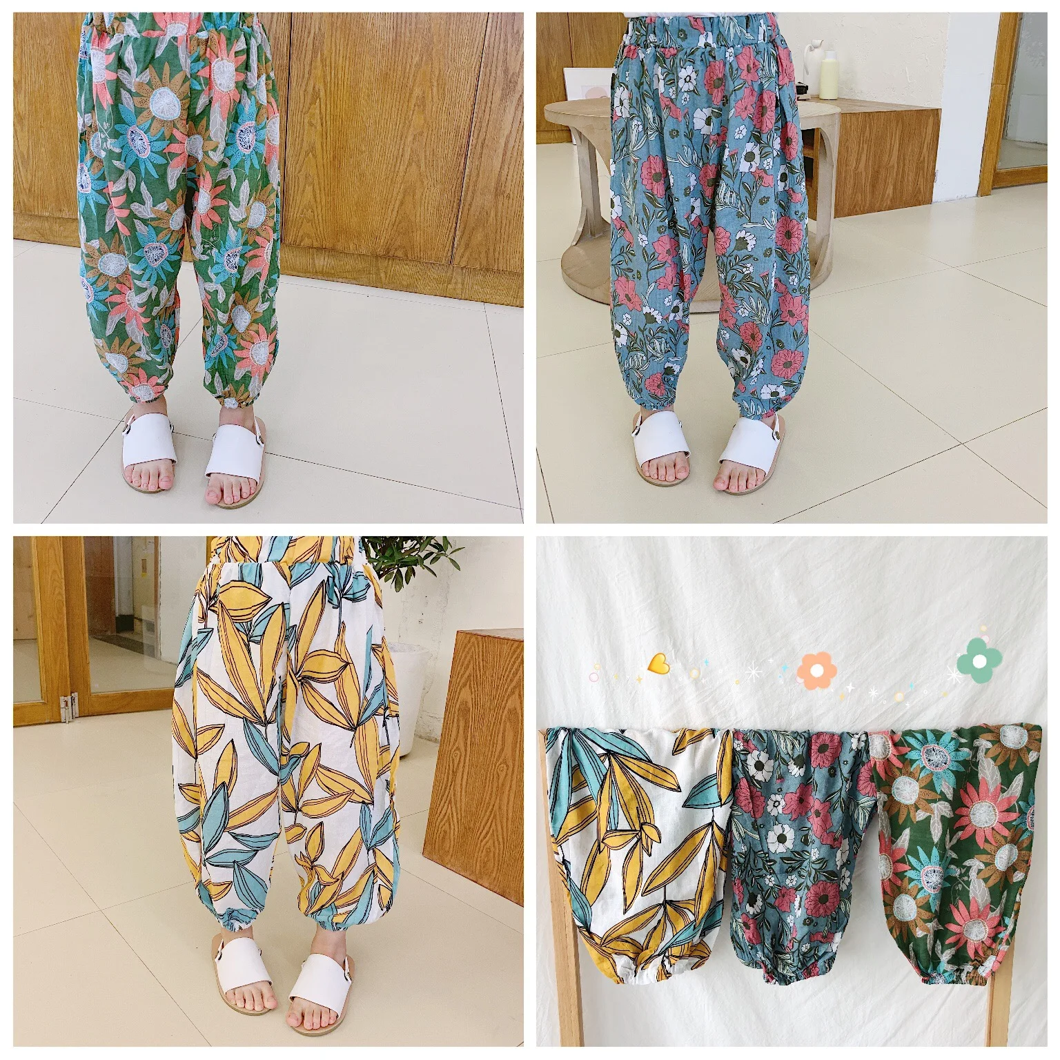 

2019 Summer New Style Children Casual Shorts Men And Women tong zhong ku Soft Shorts Baby Pants