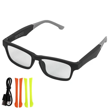 

Smart Glasses Wireless Bluetooth Hands-Free Calling Music Audio Open Ear Anti-Blue Light Lenses Intelligent Sunglasses 2020