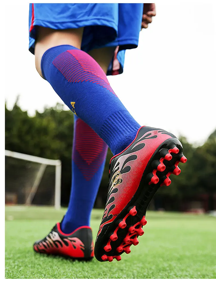 Voetbalshirts Real Chuteira Futsal новые мужские детские шипованные кросовки для футбола Футбольная обувь Tf кроссовки стиль сапоги 31-43