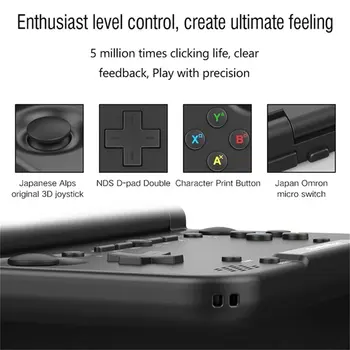 

Portable Size GPD XD PLUS 5 Inch Game Player Gamepad 4GB/32GB MTK8176 2.1GHz Handheld Game Console Game Player