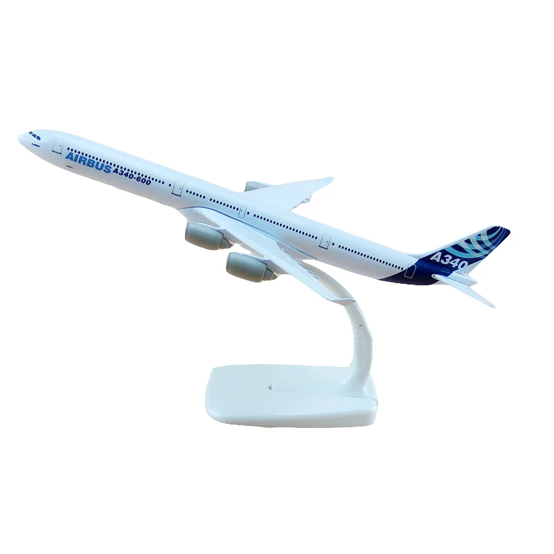 20CM Airbus A340 Prototype Airplane Plane Model Diecast Aircraft Toy Airliner Kids Gift Collectible Display | Игрушки и хобби