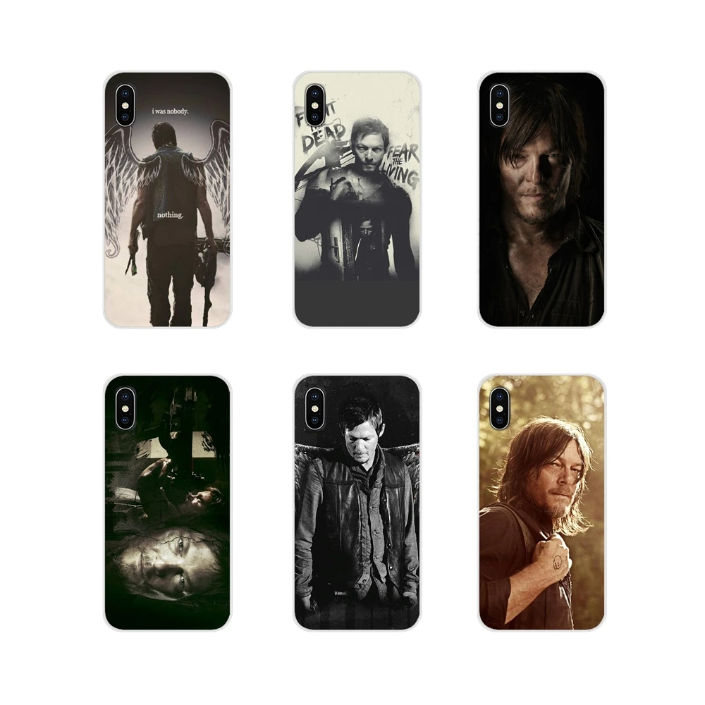 Чехлы для телефонов Samsung Galaxy J1 J2 J3 J4 J5 J6 J7 J8 Plus 2018 Prime 2015 2016 2017 The Walking Dead Daryl Dixon Amazing |