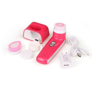 

2 Color Electric Sonic Facial Brush Skin Spa Care Electric Face Scrub Deep Cleansing Brush Facial Skin tight Massage Clean Tool