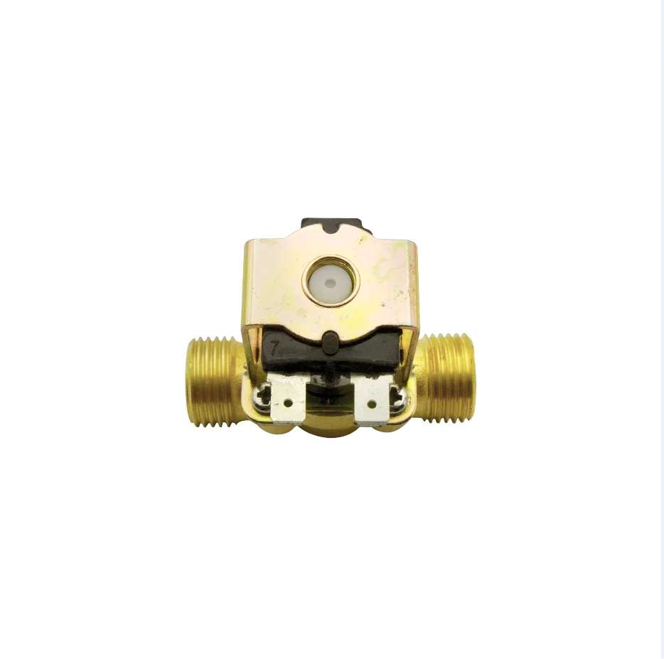 G 1/" SolenoidValve 12 V/24 V латунный датчик уровня воды импульсный сигнал бойлер машина переключатель потока воды SEN-SZ21WA