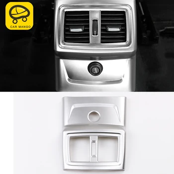 

CarManGo for BMW F48 X1 2016 2017 2018 Auto Car-styling Rear Vent Air Outlet Frame Trim Sticker Cover Interior Accessories