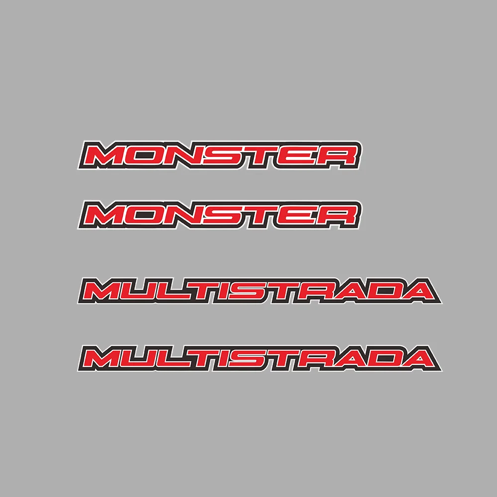 Мотоциклетная наклейка для Ducati MULTISTRADA 950 1260 S MONSTER 797 + 821 STEALTH 1200 R Panniers чемодан