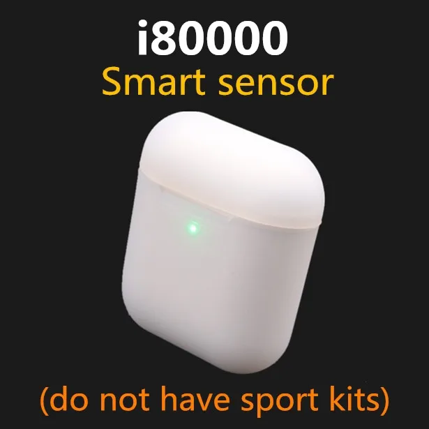 I80000 tws 1:1 Smart sensor 8D Bass Pop Up Беспроводная зарядка Bluetooth наушники pk W1 i1000 i200 i2000 i5000 i9000 tws - Цвет: i80000 tws