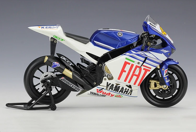Maisto 1:12 Scale ZR-M1 No.46 Diecast Metal Model Sport Race Motorcycle Model Motorbike For Collectibles
