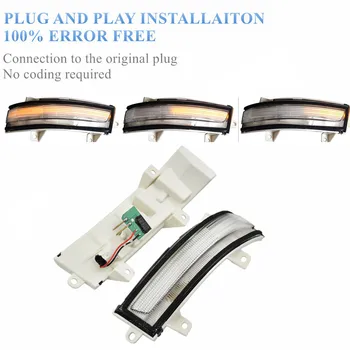 

2PCS Dynamic Blinker Rearview Mirror Indicator LED Turn Signal Light For Honda Civic 9th 2011-2015 Jade 2014-2016 Crider City