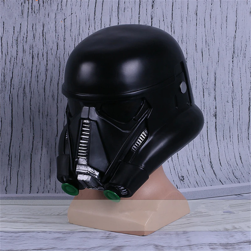Новинка; аниме «Звездные войны: Изгой Один: Звездные Войны История Death Trooper специалист шлем маски для косплей, черная, штурмовые отряды ПВХ маски вечерние костюмы на Хэллоуин опора