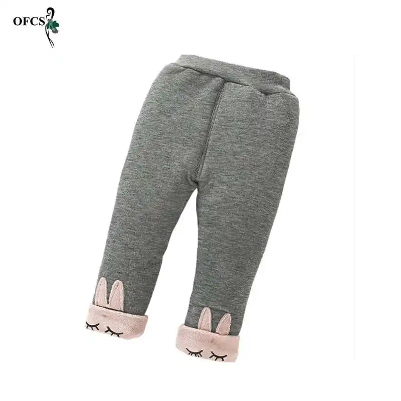 girls black velvet pants