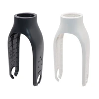 4 Pcs Front Fork Protective Case For Electric Scooter Replacement For Xiaomi M365 Repair Parts, 2 Pcs Black & 2Pcs White