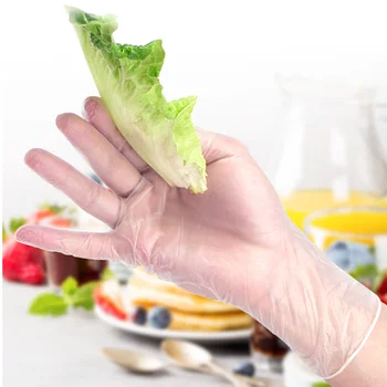 

100 PCS/Set Disposable Gloves Medical Nitrile Powder Free Non Vinyl Latex Kitchen BBQ Eco-friendly Food Gloves Fruit Vegetable