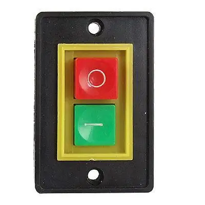 

New On Off Start Stop Push Button Pushbutton Switch QCS1 2KW 380V AC 73mmx48mm