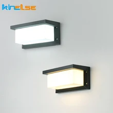 Современный уличный IP66 водонепроницаемый настенный светильник с датчиком движения, светодиодный светильник, светильник для сада, прохода, балкона, двора, настенный светильник