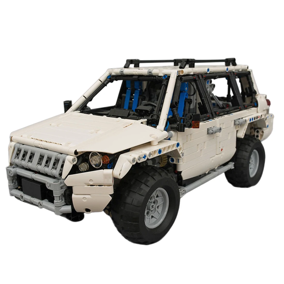 

2680Pcs MOC Static Version Car Bricks Vehicle DIY Assembly Building Blocks Toy with Light Gift For 8+ - White