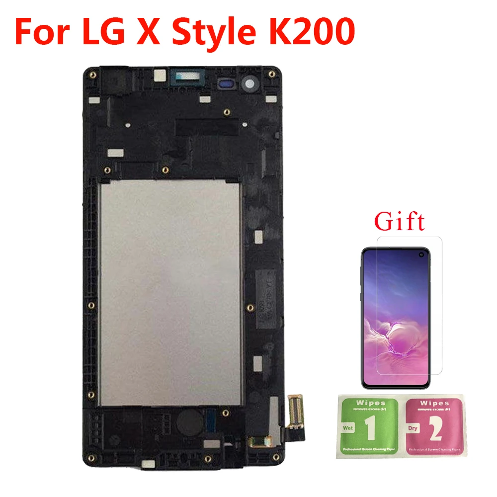 5 0 "ЖК-дисплей для LG X Style K200 K200DS K200F F740 LS676 ЖК-дисплей кодирующий преобразователь