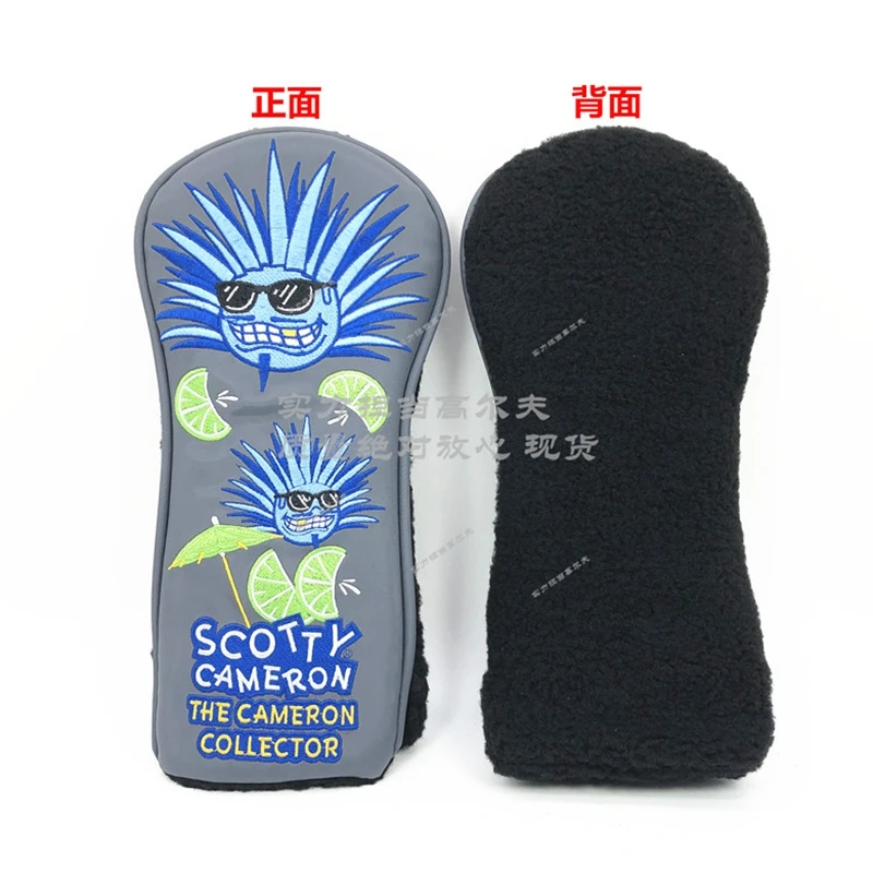 TlTLElST синий серый дух Призрак клюшки для гольфа крышки головные уборы Кэмерон коллектор Скотти