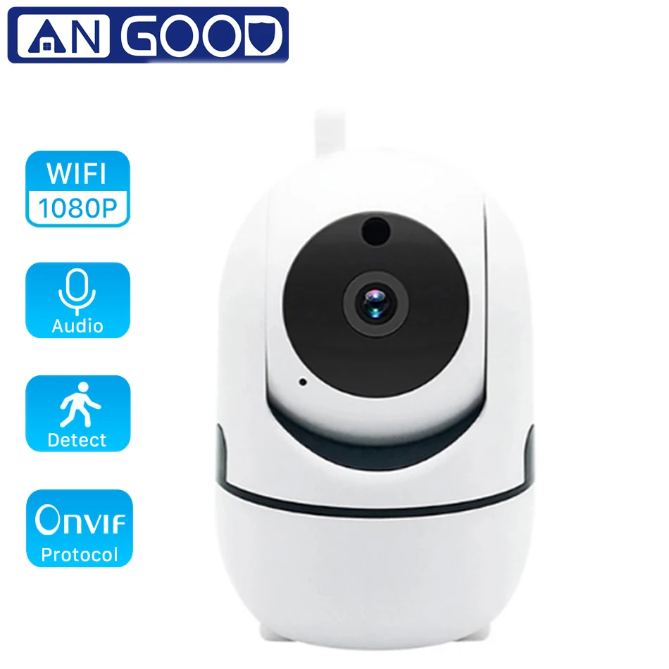 ANGOOD 1080P 720P HD беспроводная Wifi ip камера 3 6 мм Мини умная ONVIF облачный монитор для