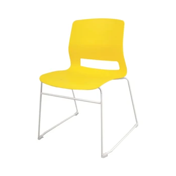 

Dormitory Chair Home Student Bow Backrest Chair Simple Armless Training Economy Office Meeting Chair