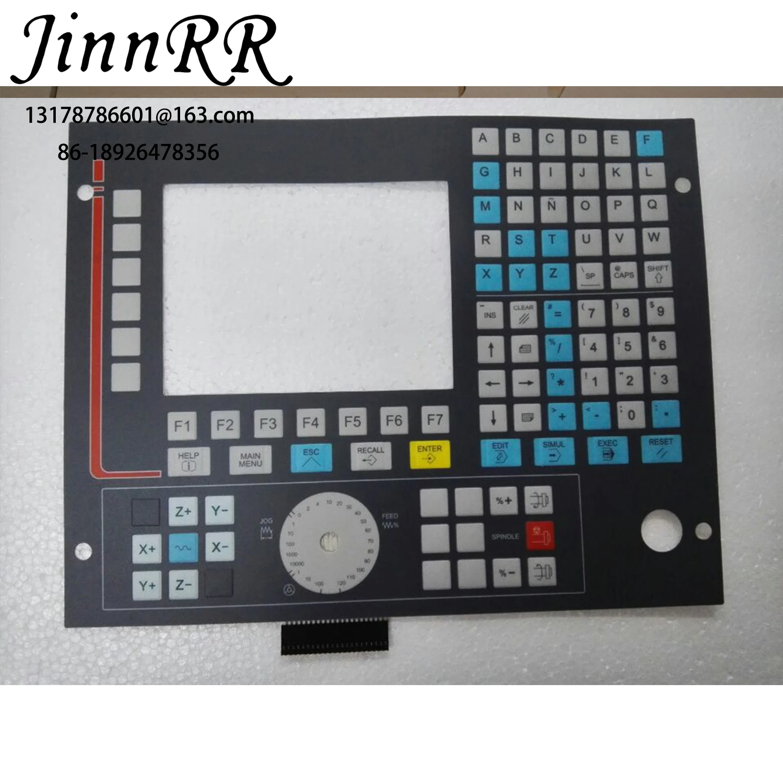 

system key film CNC8035-T 8036T film switch operation panel