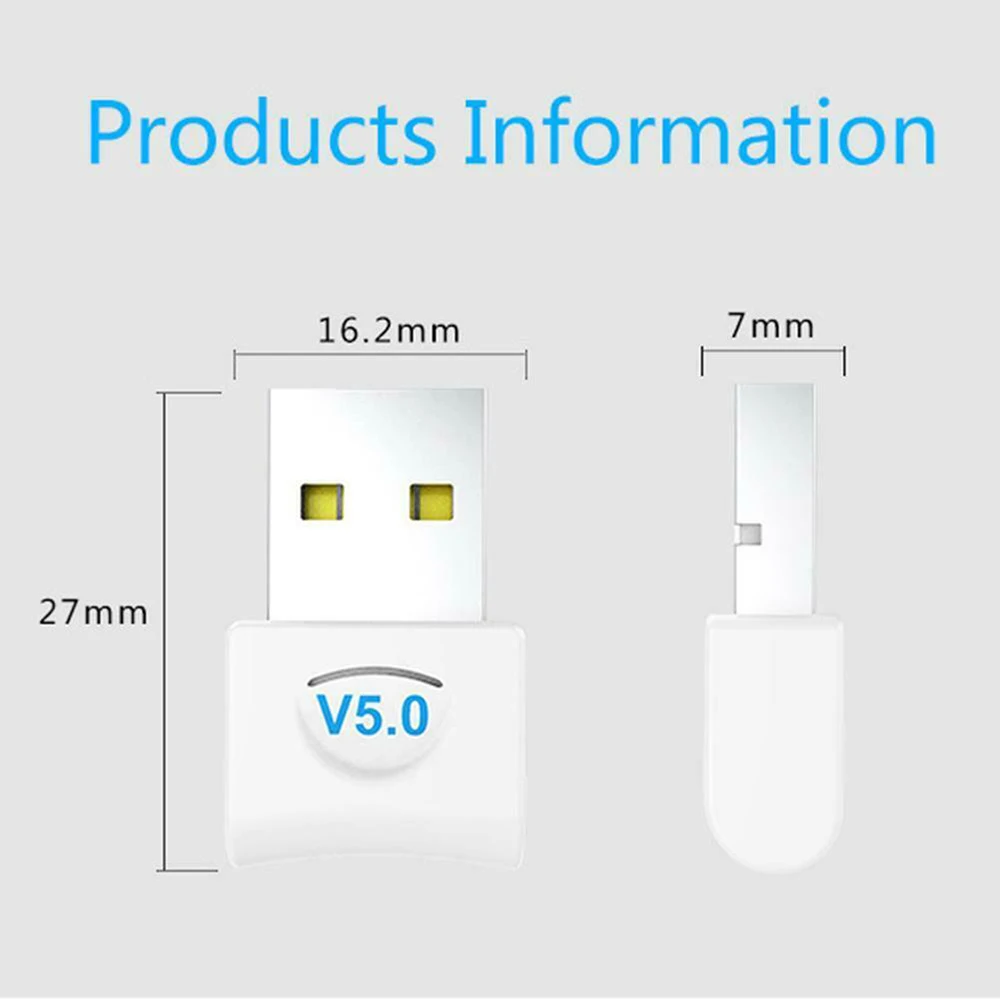 USB Bluetooth 5,0 адаптер настольный беспроводной wifi-аудиоприемник заглушка передатчика для PS4 компьютерная мышь Aux аудио динамик музыка