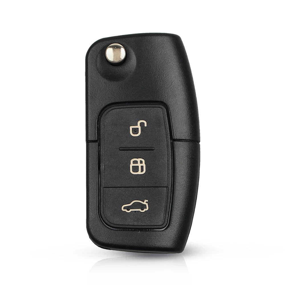 Складной пульт дистанционного управления KEYYOU Cut Blade с 3 кнопками для Ford Focus Mondeo Fiesta