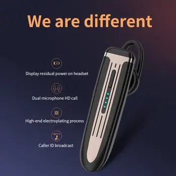 

K3 Single Ear Wireless Bluetooth Noise Reduction HiFi Business Call Earbuds In Ear Supper Long Standby Sport Headset for Phone