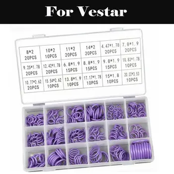 

Violet O-Rings Set Seal Kit R134a R12 HNBR Rubber Assortment For Vestar VASN185M13T VAS18KT VASY18IF6T VASYA125M13T