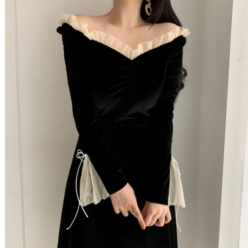 Buy FOR A FANCY DAY BLACK DRESS for Women Online in India
