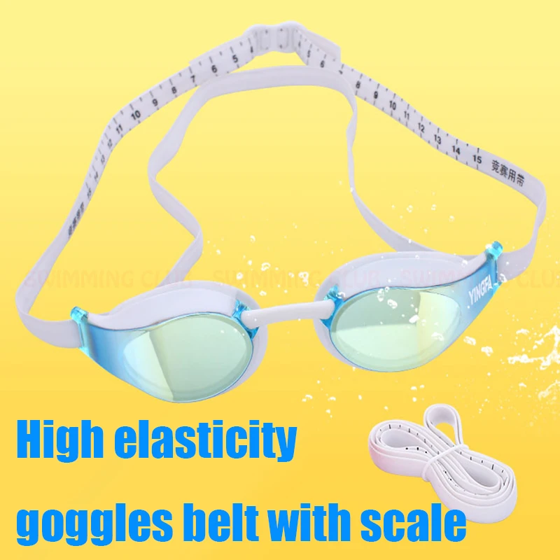 NEW YINGFA Y689AFV PROFESSIONAL SWIMMING GOGGLES COMPETITION TRAINING RACING ANTI-FOG UV PROTECTION BLACK BLUE ORANGE YELLOW 6