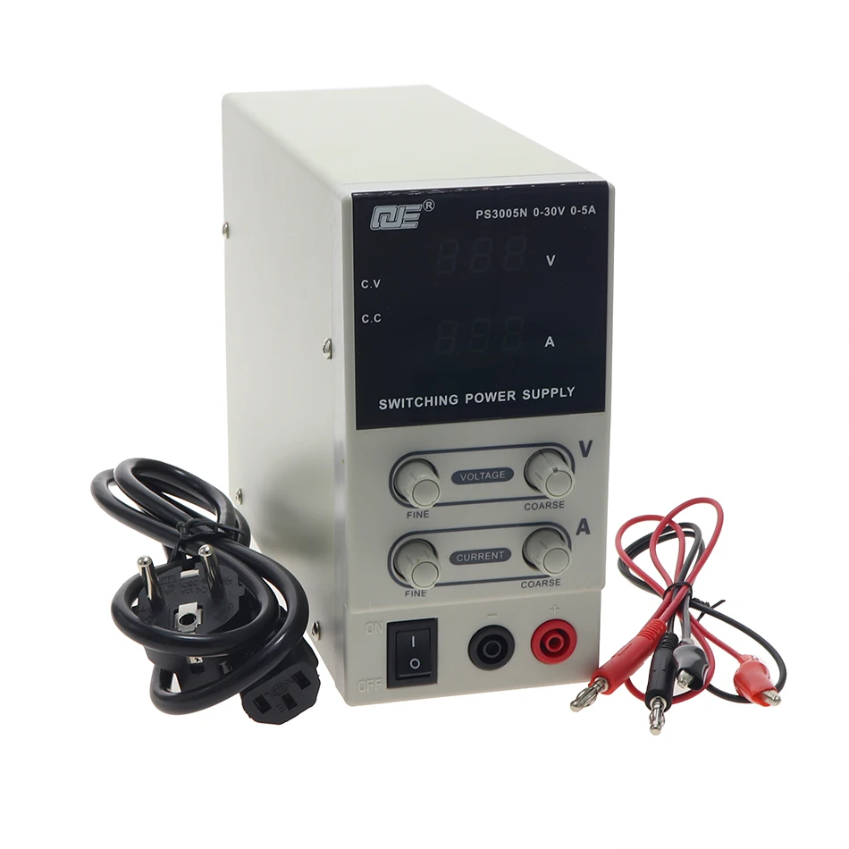 PS3005N QJE PS3005N ps3005 Регулируемый источник питания постоянного тока для ремонта питание для мобильного телефона для детей, на возраст от 0 до 30V 0-5A - Color: PS3005N