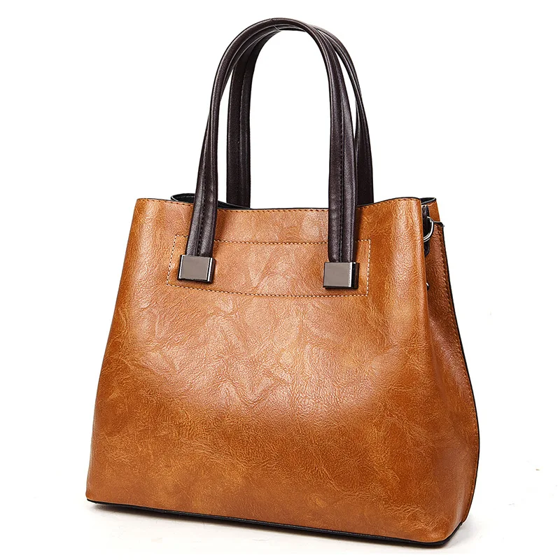 

WOMEN'S Bag 2018 New New Style Different Size Bags Three-piece Set Retro Handbag Simple Versatile Shoulder WOMEN'S Bag